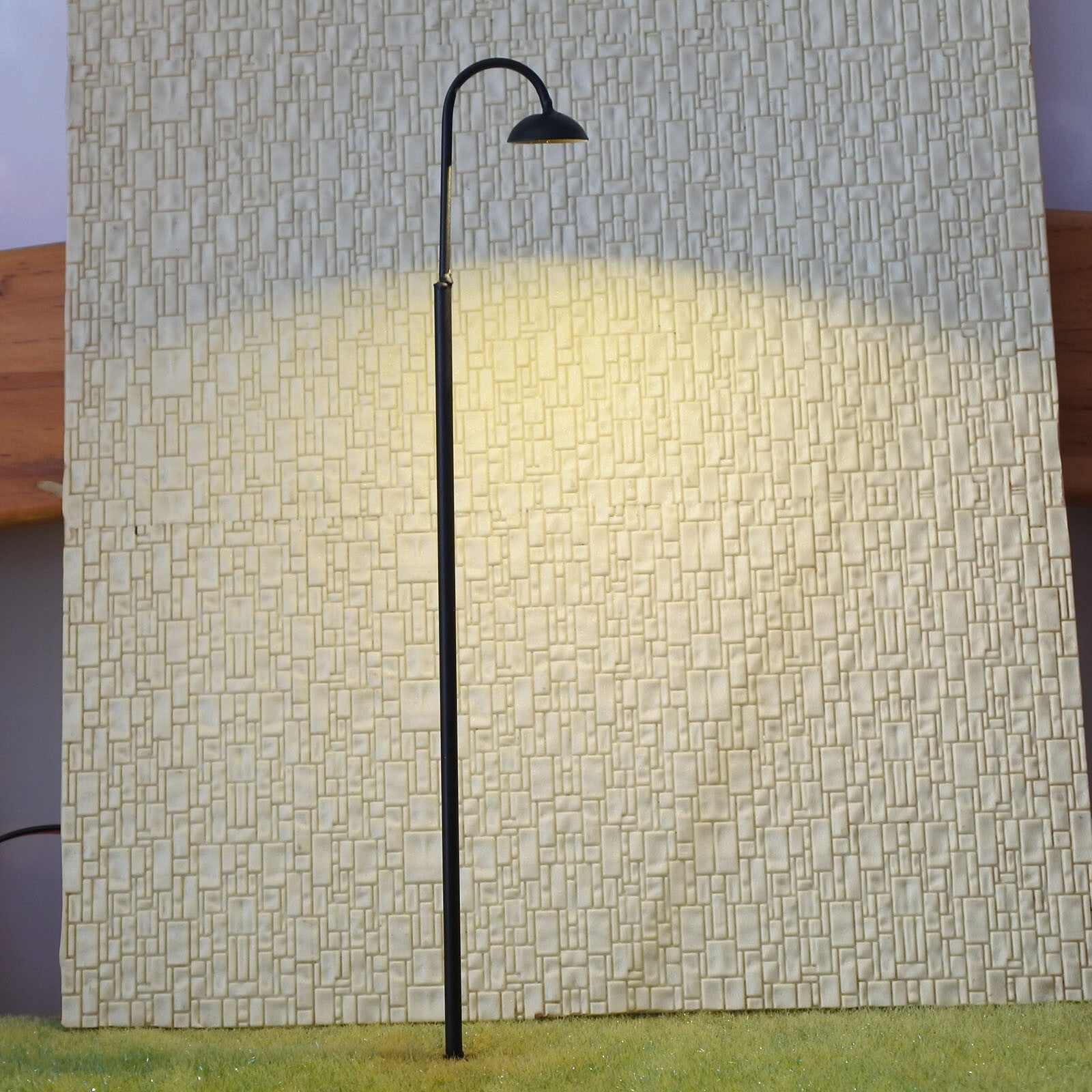 5 x G scale LED street station light model rail slot car path lamp post #733sBL