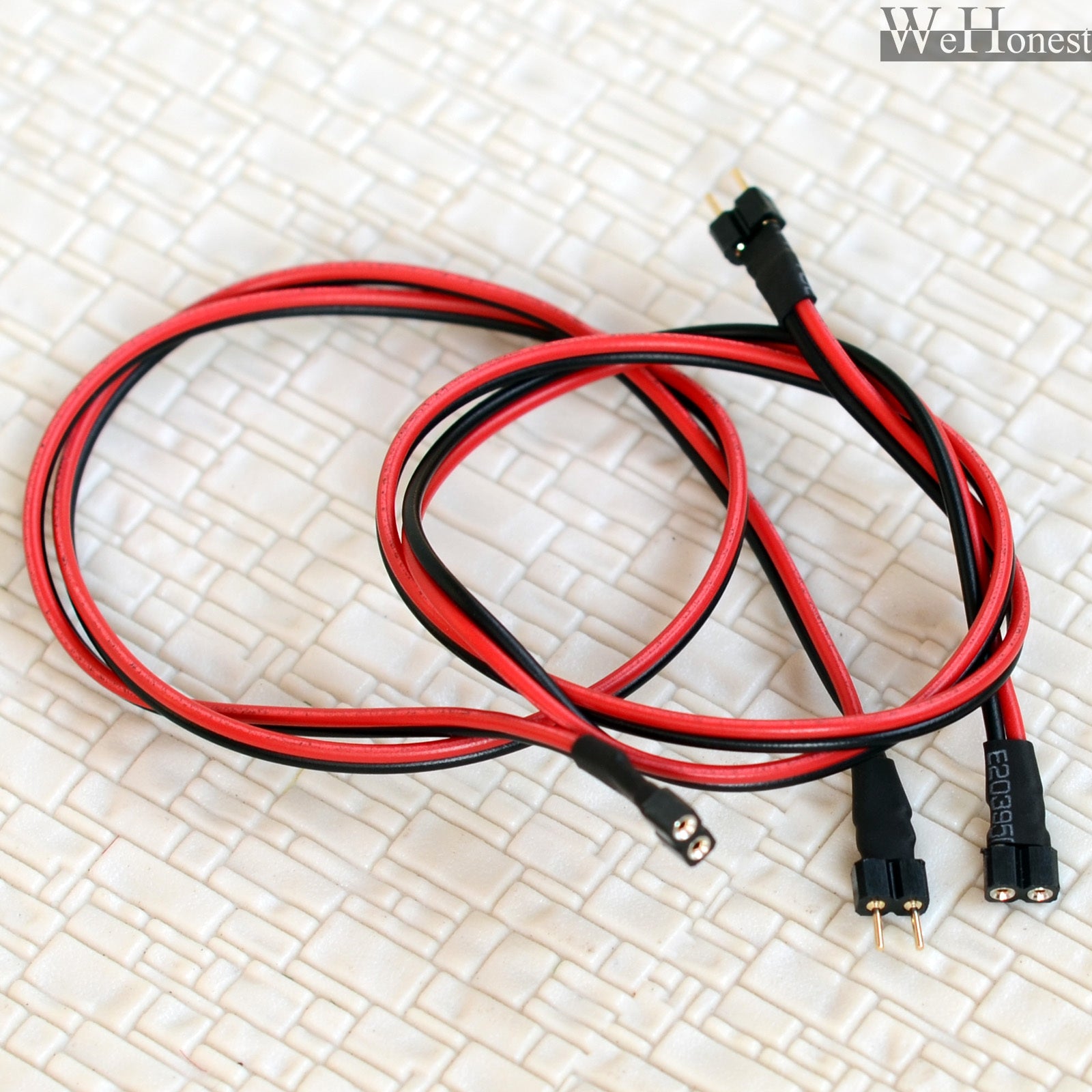 10 x 2 Pins mini-plug kits 2.54mm round extending wires connector N HO light
