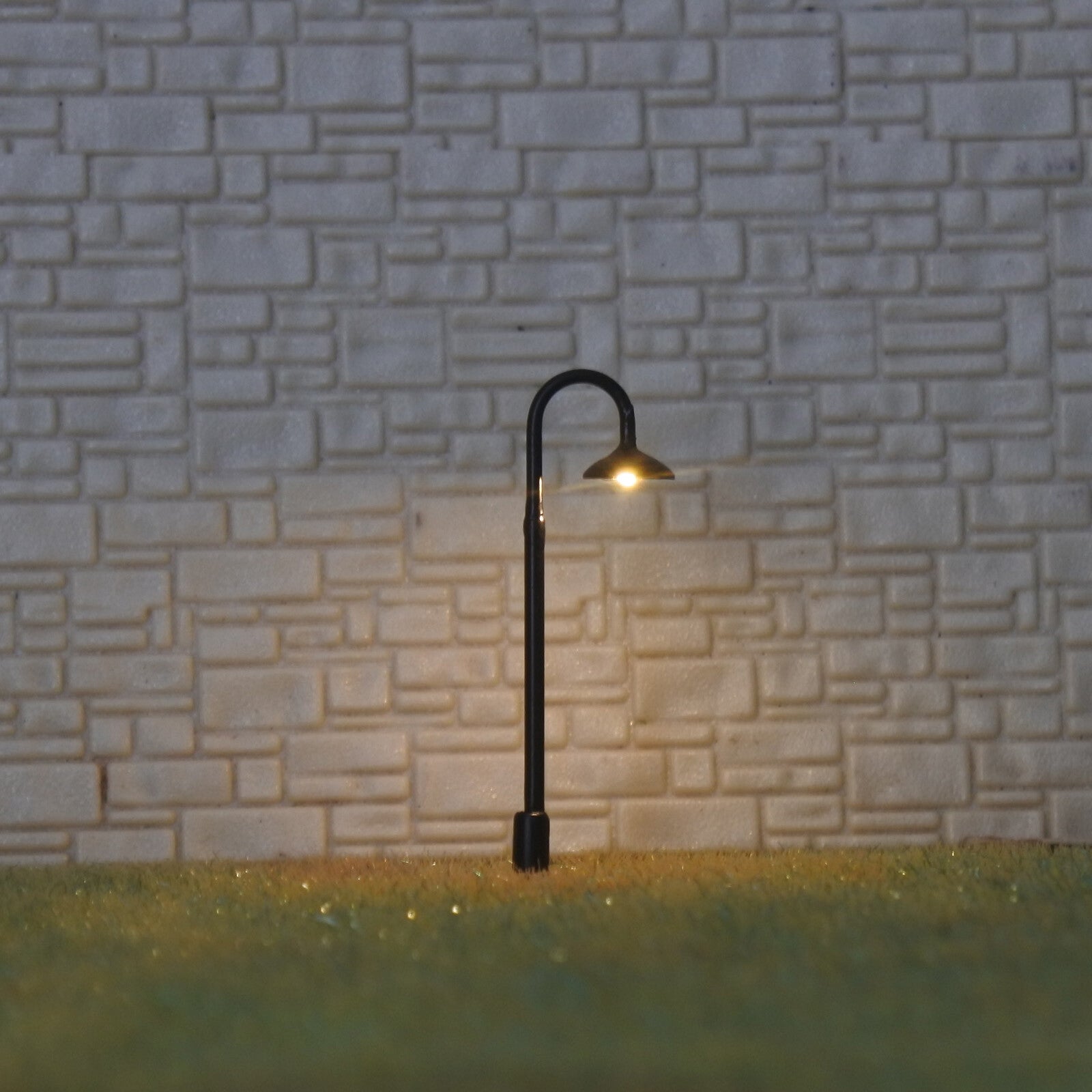5 x N scale LED street light model train path lamppost station lamp post #705nBL