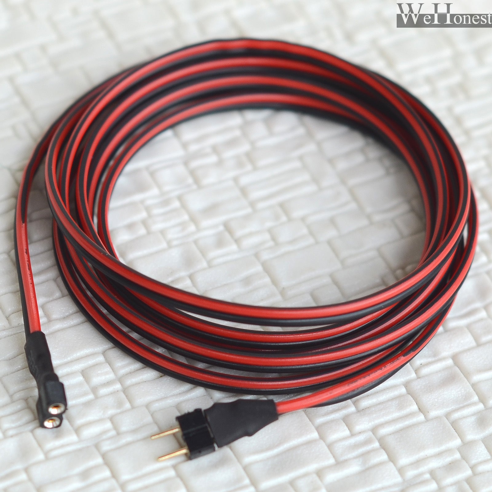 10 x mini-plug kits 2 Pins 2.54mm round extending 1m wires connector N HO light