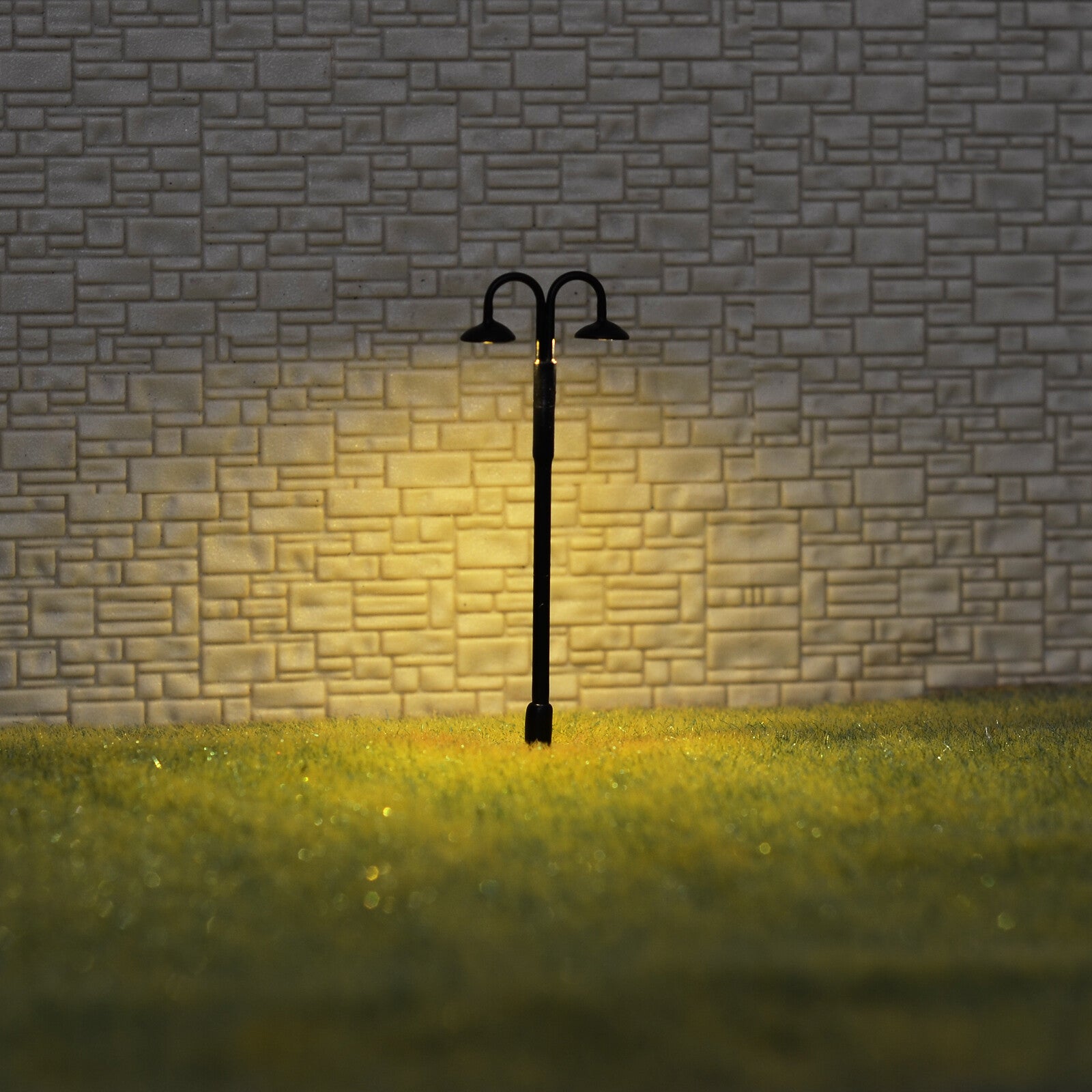5 x N scale LED light Model train Railroad street Lamp post + resistors #702NBR
