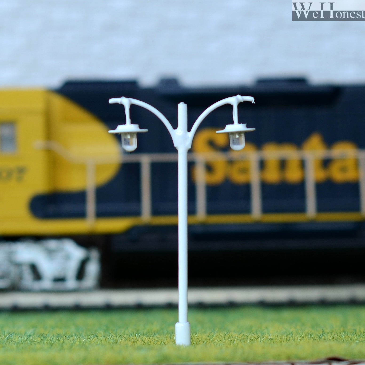 8 x HO OO scale model railroad train street led lights Lamps Lamp posts #511HO