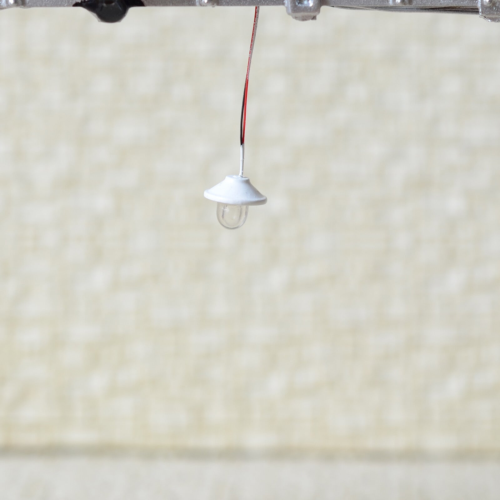 10 x OO / HO scale street light model wall Lamp posts LED ceiling lamps #R66WH