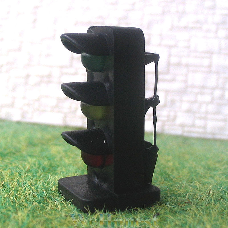 5 pcs O scale LEDs made Dwarf Signals 3 aspects G/Y/R