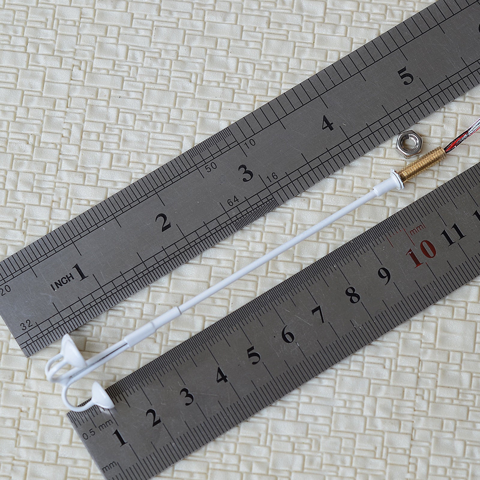 5 x OO / HO scale LED street light Model Train Railroad path lamp post #703WH