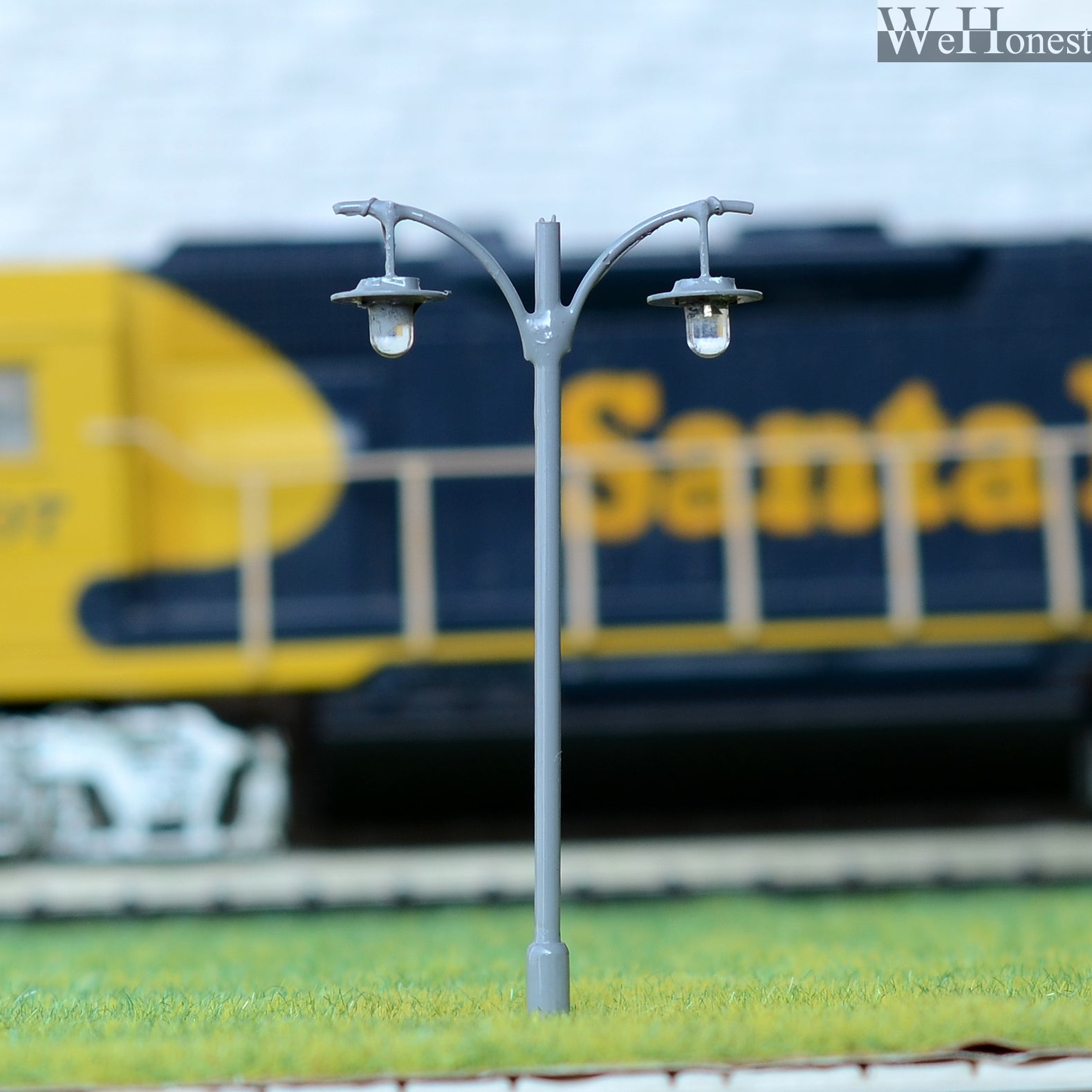 8 x HO OO scale model railroad train street led lights Lamps Lamp posts #511HO