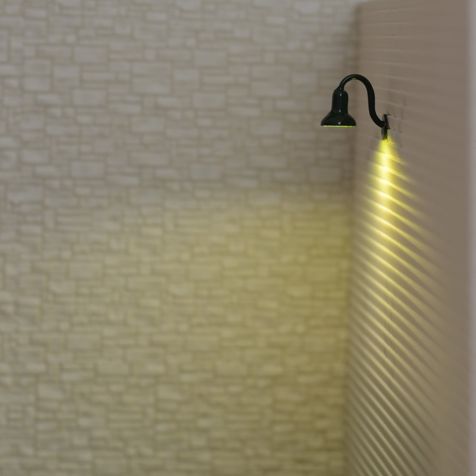 5 x OO / HO scale street bracket light model wall Lamp posts LED building #R56BG