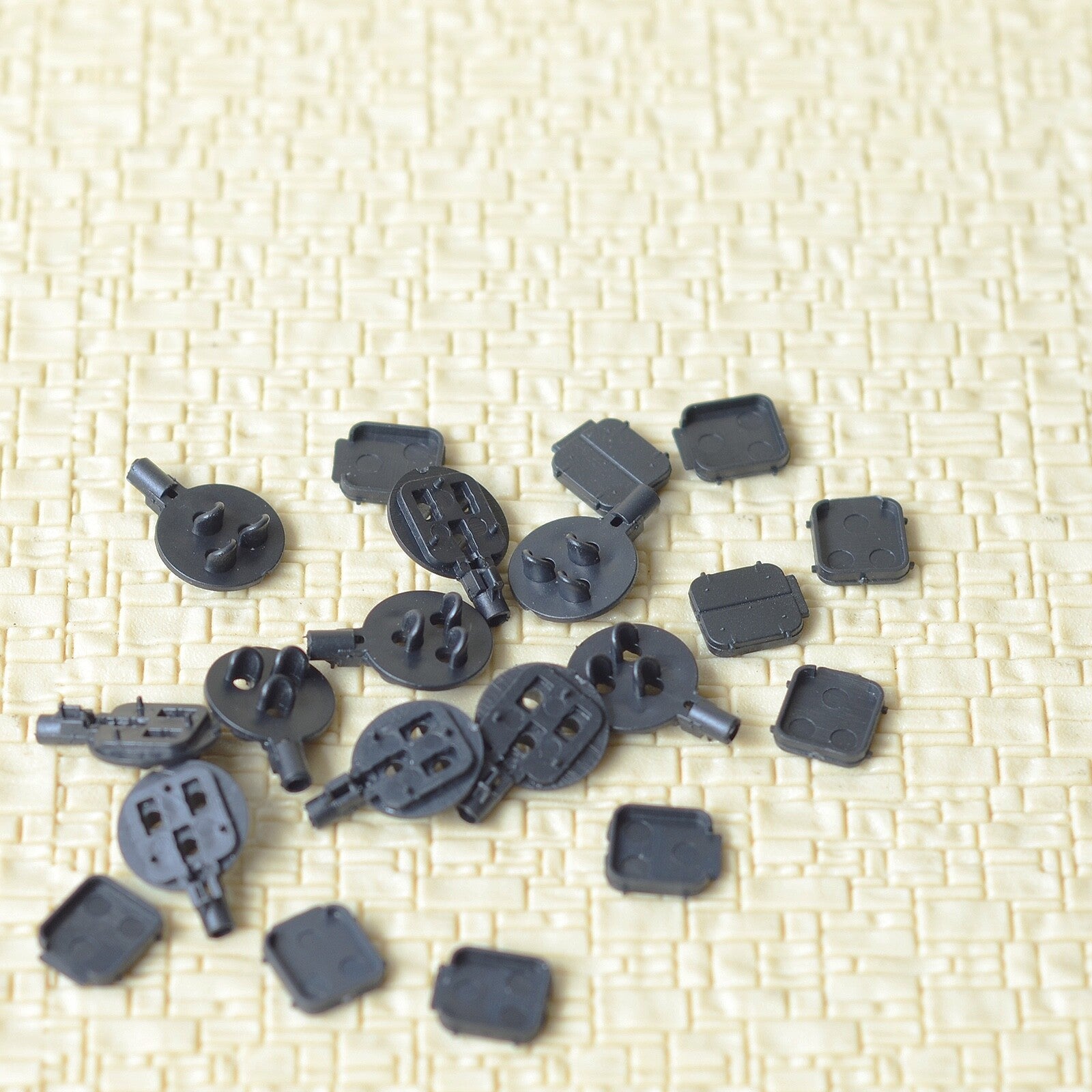 10 x OO / HO scale railroad target faces for type G signal 3-light target #3G