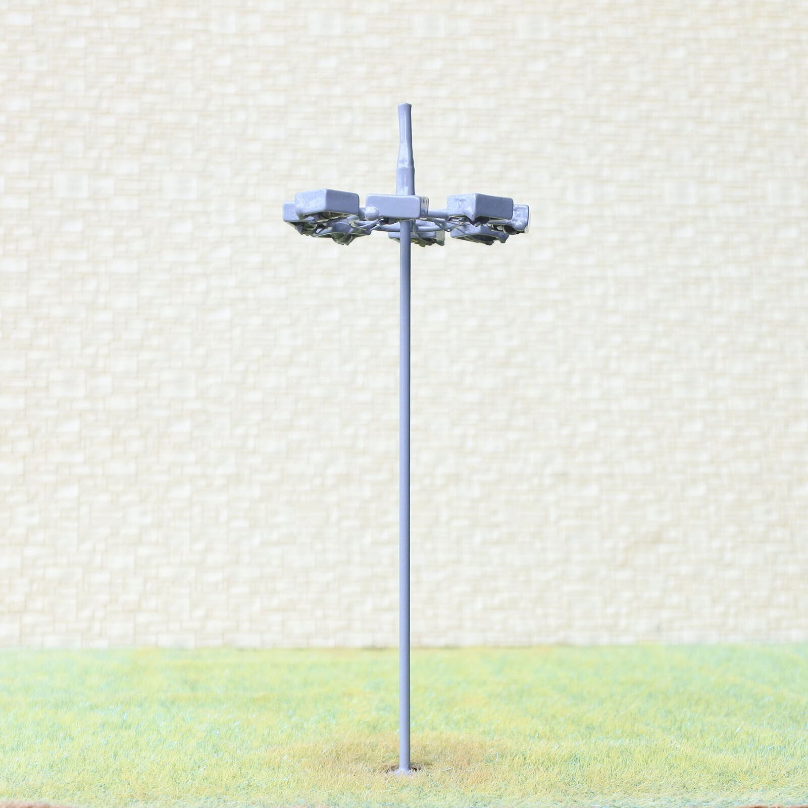 5 x OO / HO scale model lamp LED made plaza lamppost square street light 