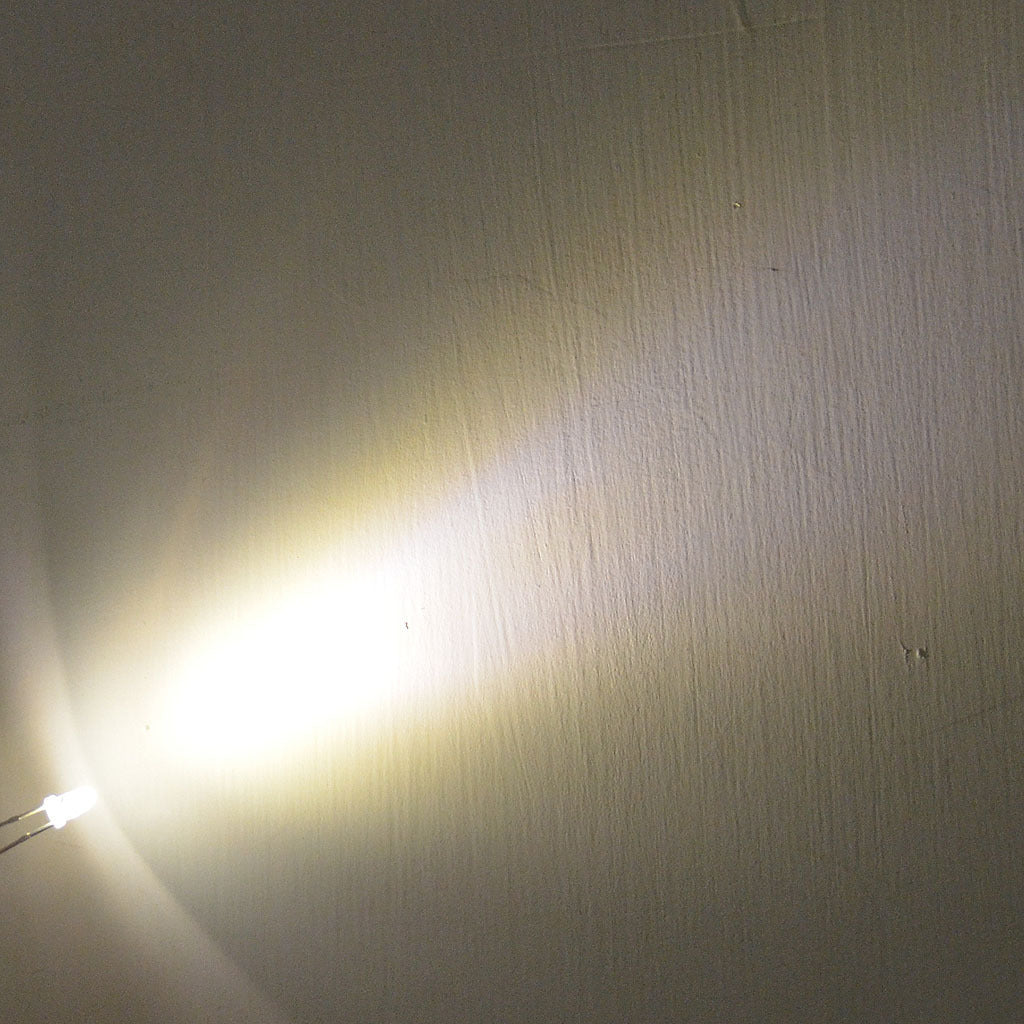 30 pcs 3mm warm white LEDs + Free Resistors Lighting Kits