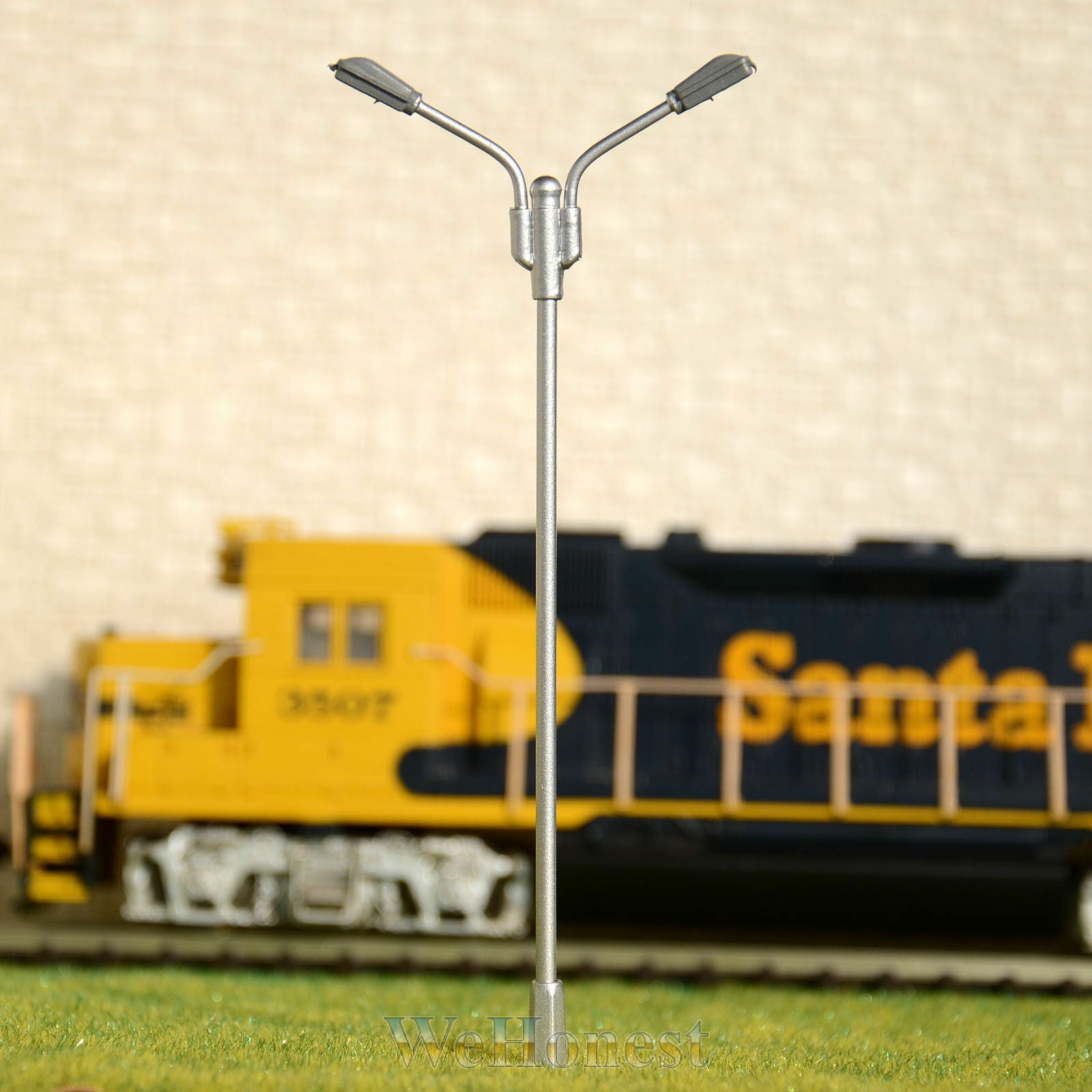 5 x OO / HO scale street light model railroad lamp posts LED path lamps #YD100D