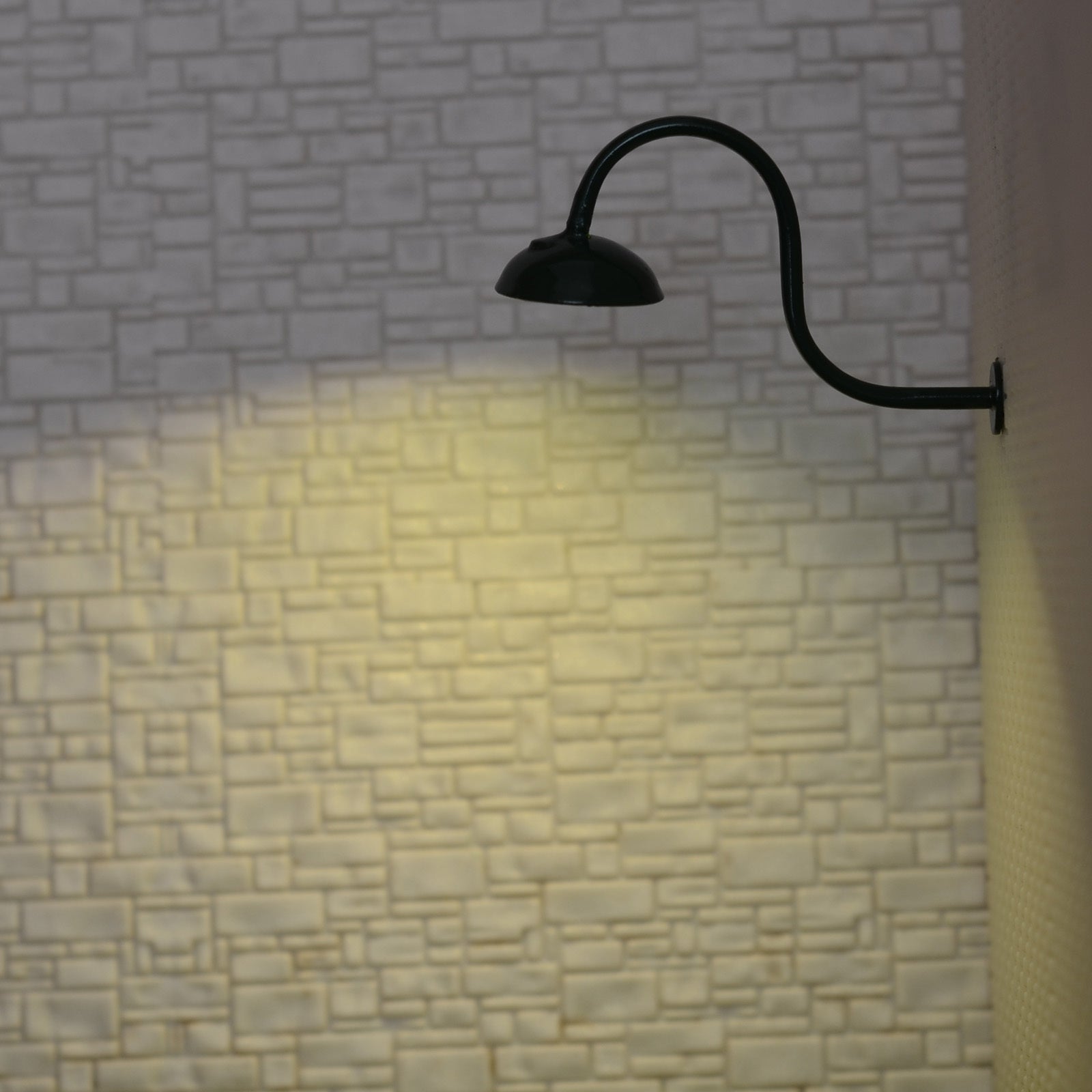 5 x O Scale Led Street wall Light Model Train spotlight path Lamp post #R46OBG