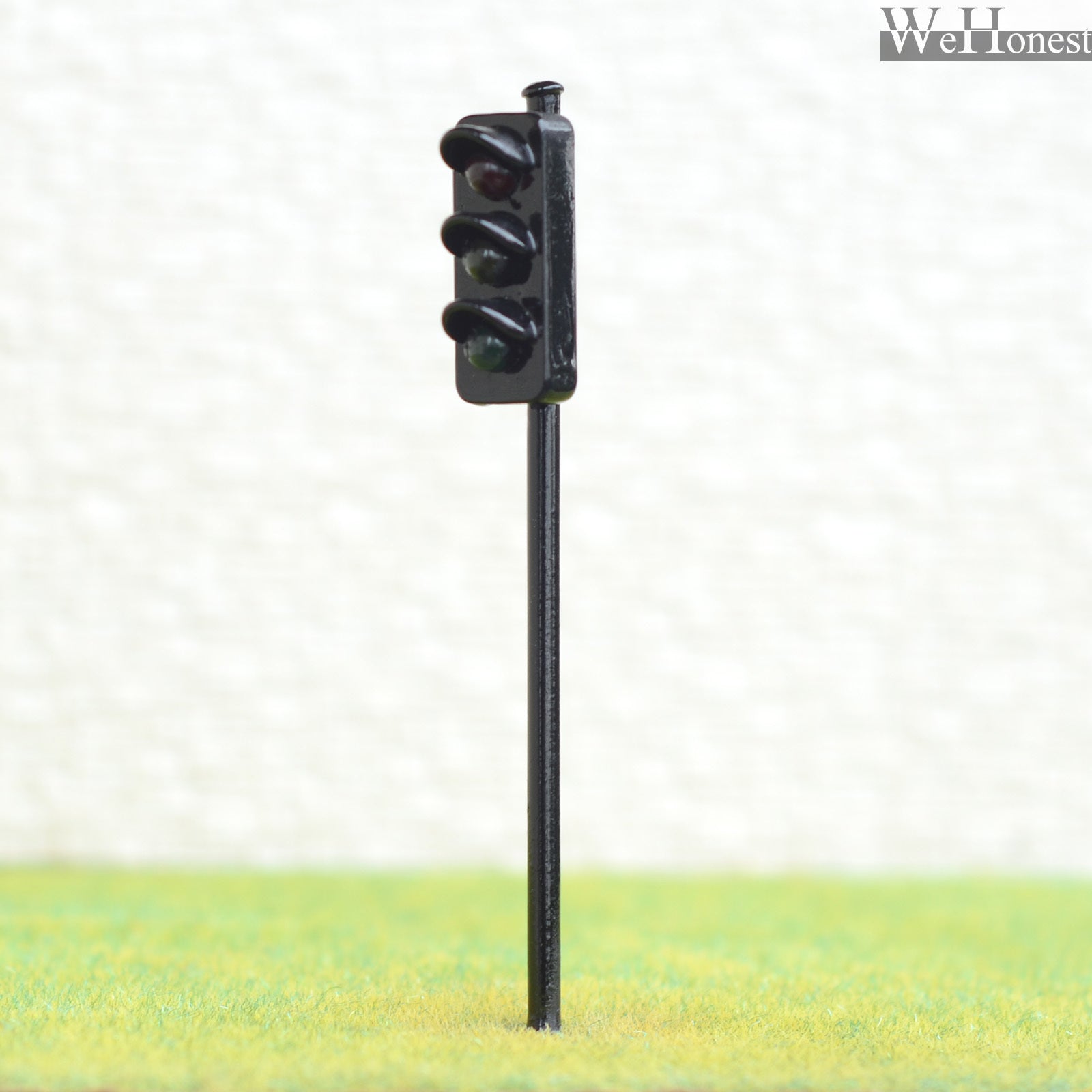 2 x traffic signal light O scale model railroad crossing walk led lamp #BL3
