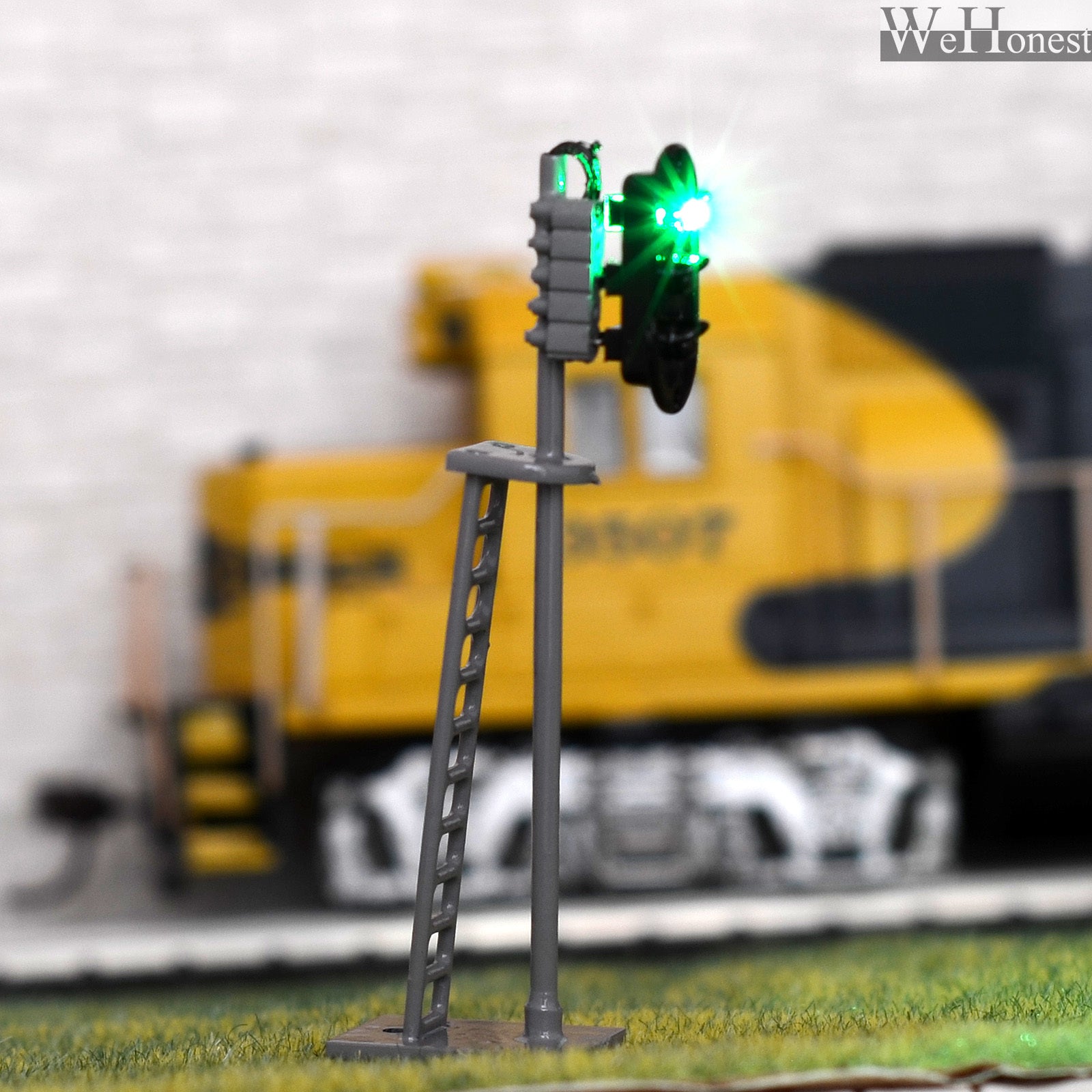 1 x HO Scale Model Railroad Train Signals Lights 3 aspect led Block Signal #G6CM