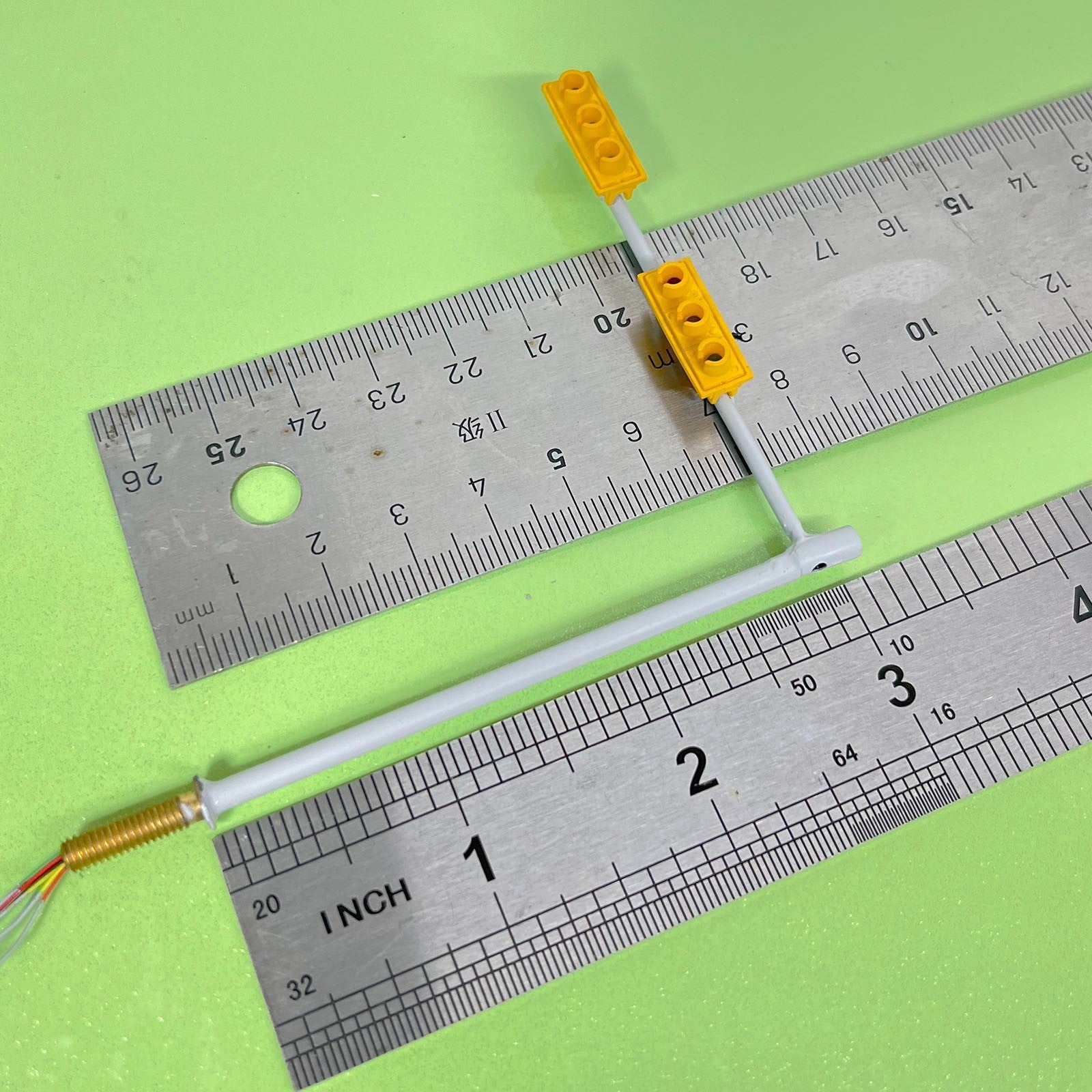 2 x HO / OO traffic light signal LED model train crossing walk street sign #DHHJ