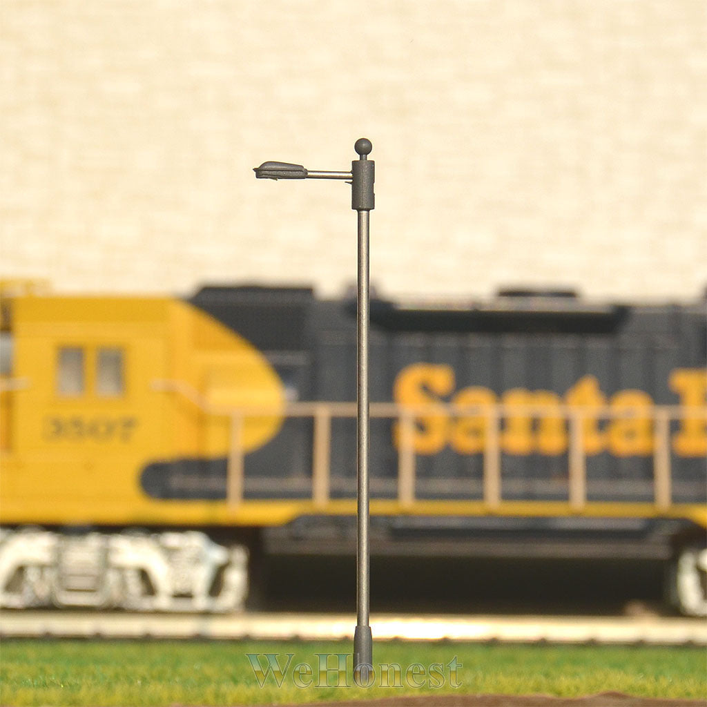 10 pcs HO Scale SMD LEDs made Model Lampposts height adjustable Long life #SD75S