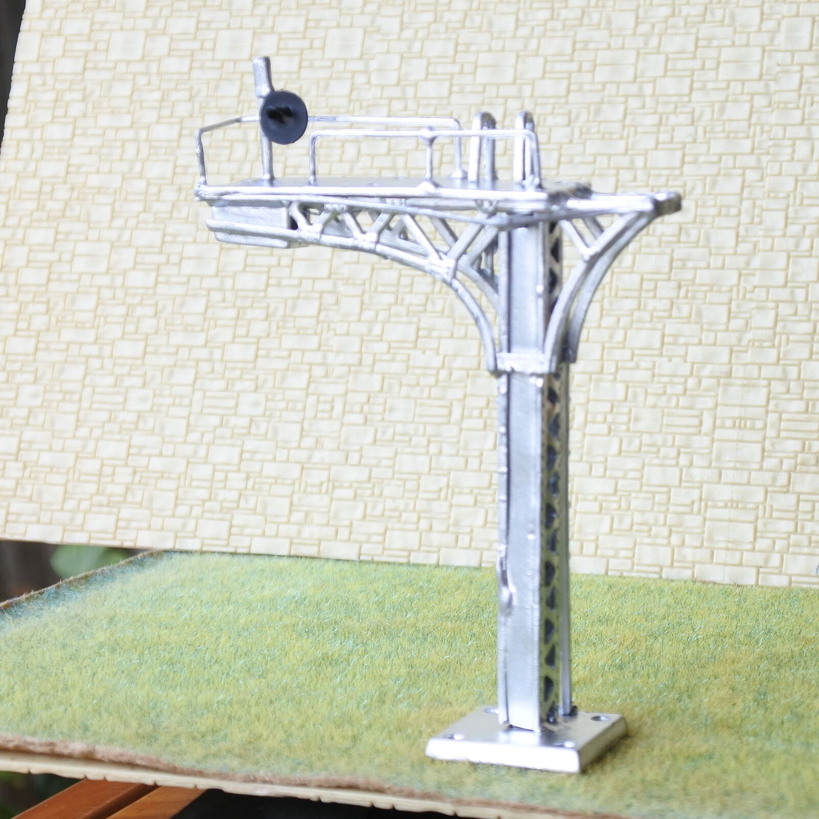 1 x HO OO block searchlight cantilever signal bridge tricolors 1 track metal #13