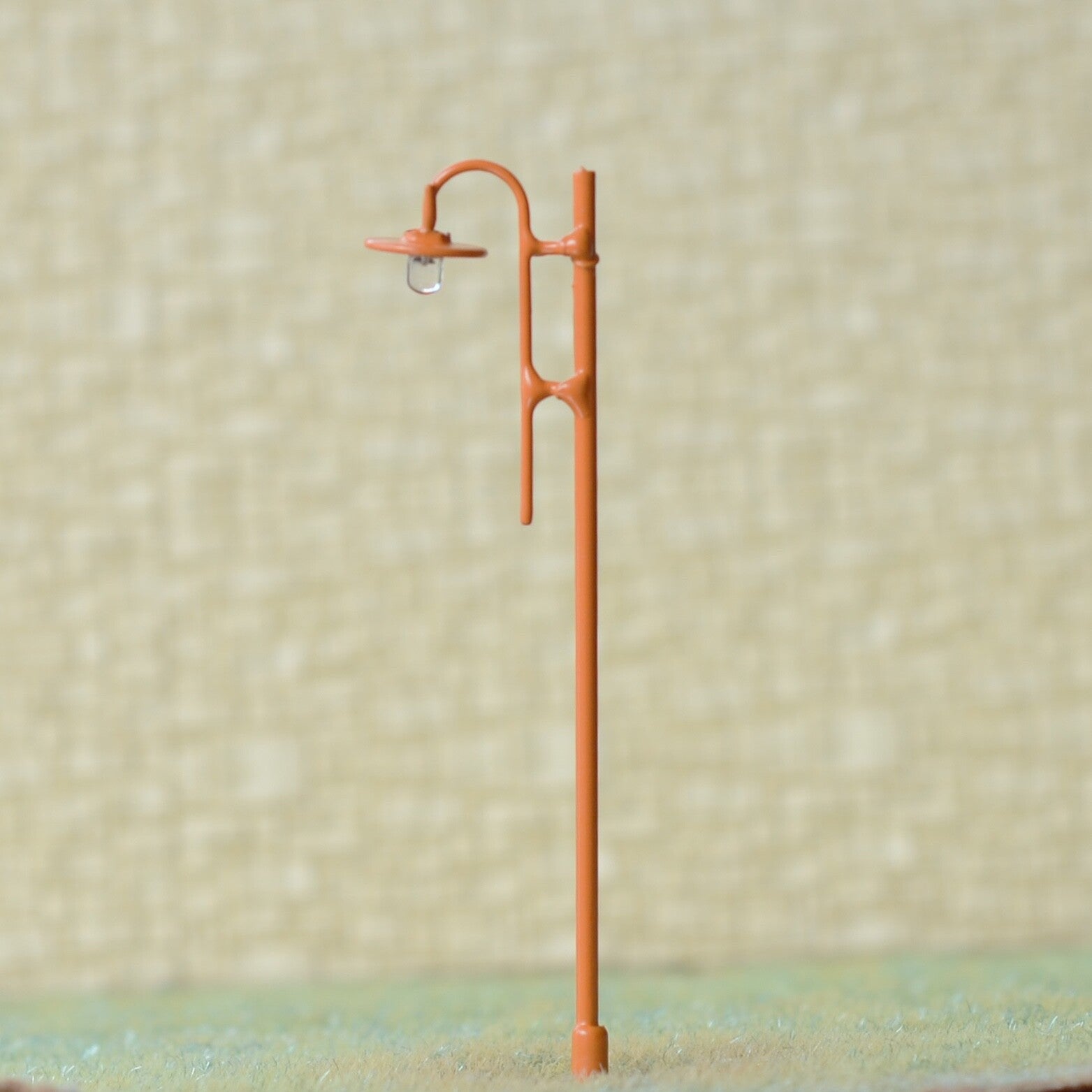 5 x OO / HO Scale street lights model lamp post LED made + 12V resistors #316A