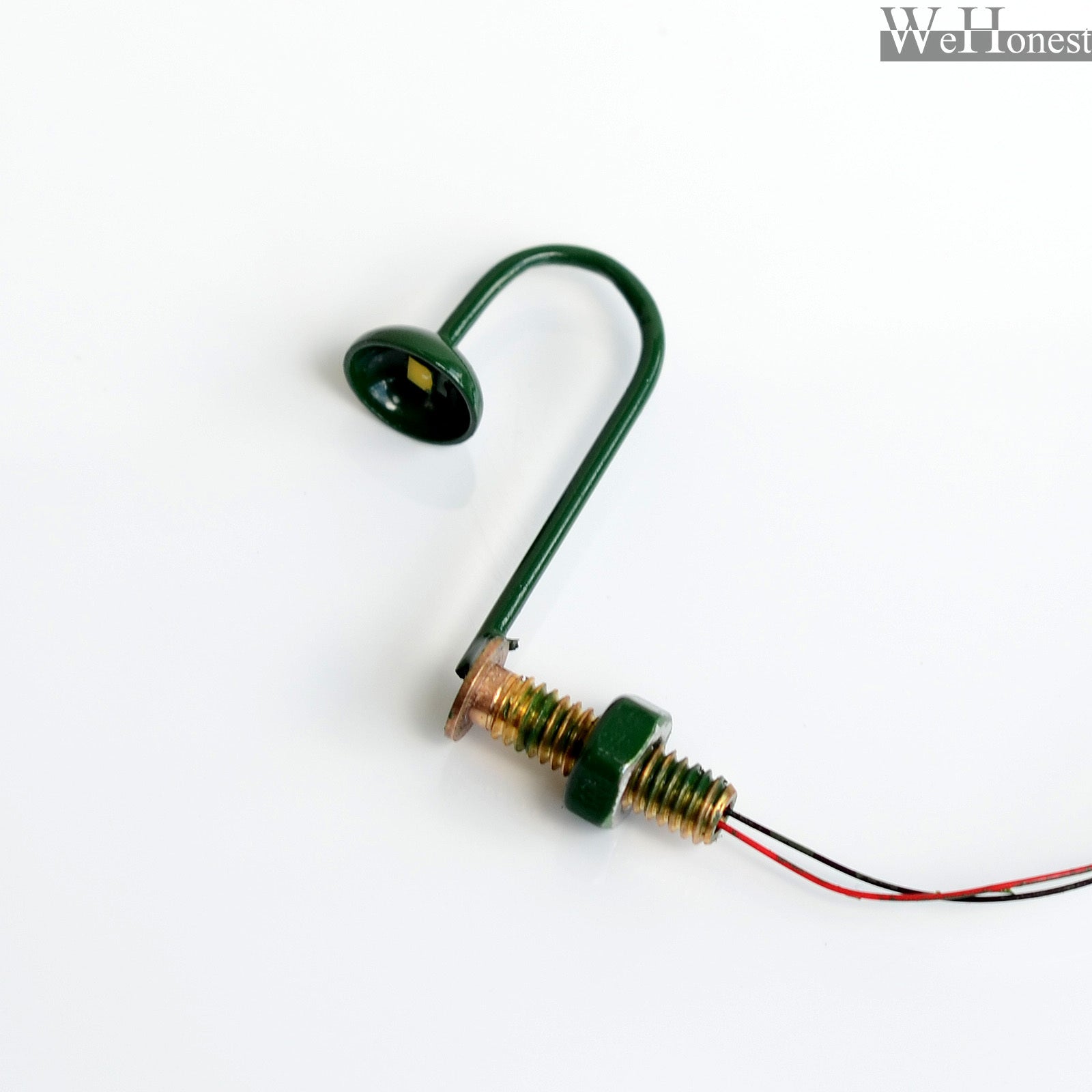 5 x OO / HO scale LED street bracket lights Model building wall lamp post #R48BG
