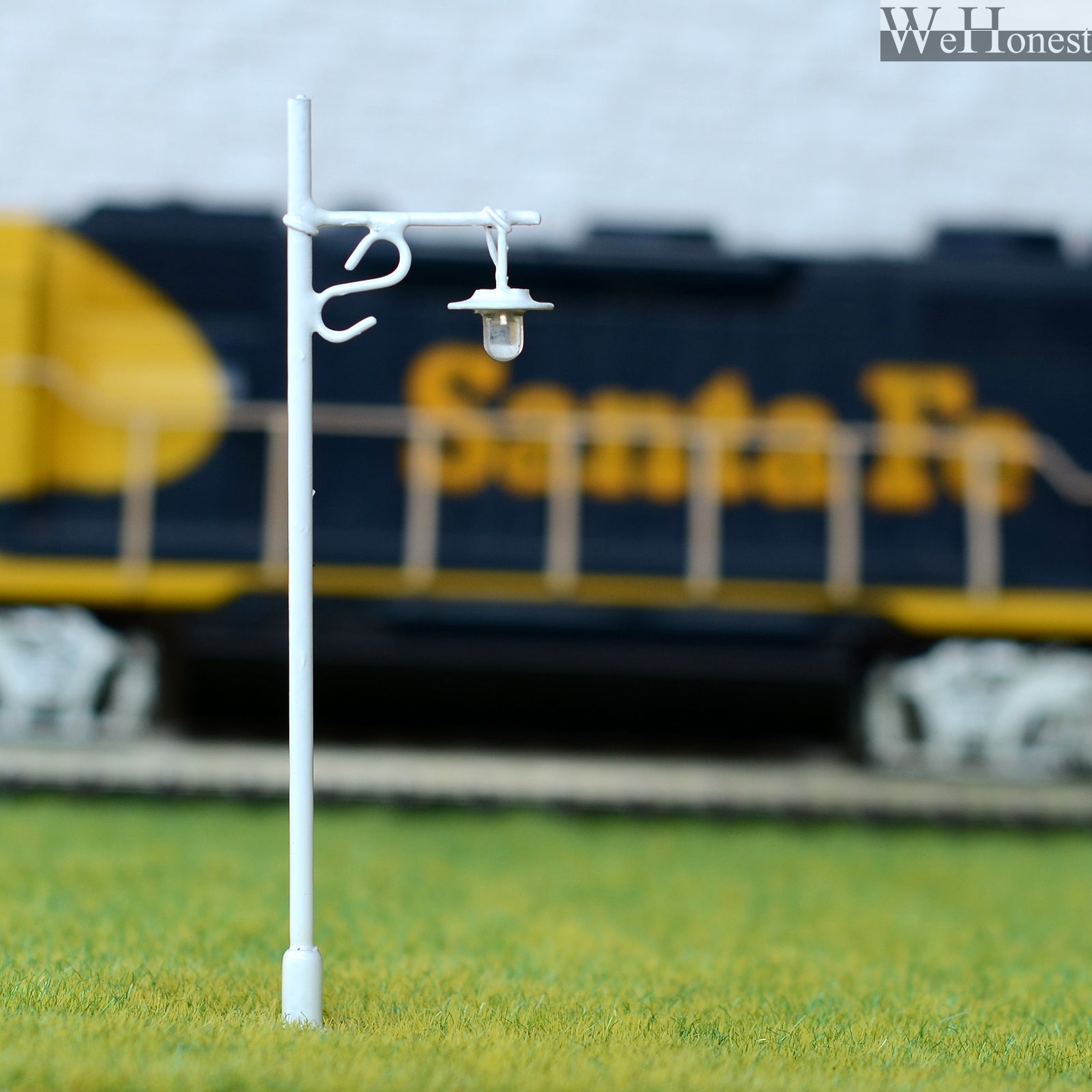 8 x HO OO scale model railroad train street led lights Lamps Lamp posts #R34-7