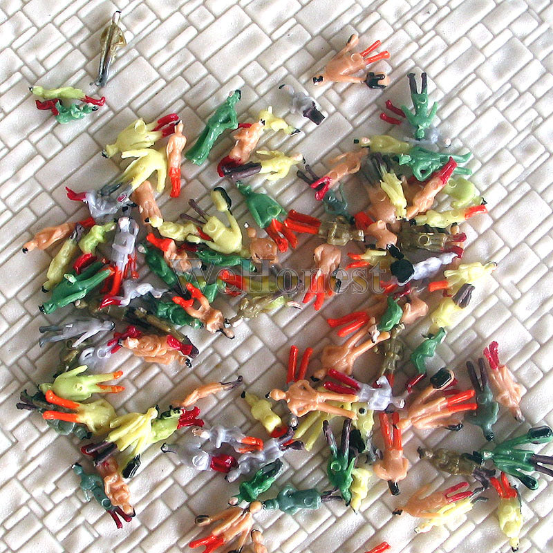 300 pcs Figures N scale 1:160 Painted People passenger