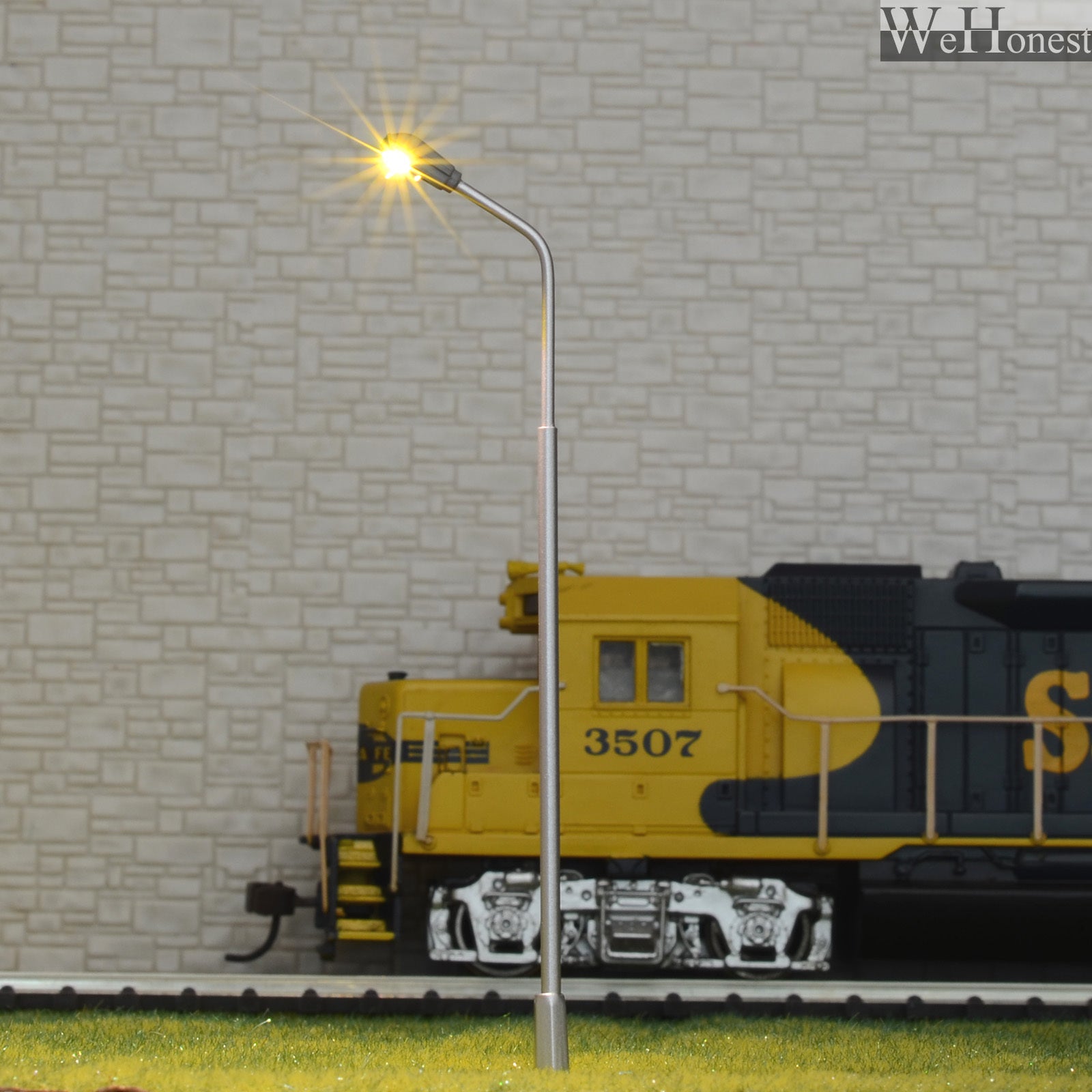 10 x OO / HO scale Model Railroad train Lamp posts Led street light Lamps YD100W