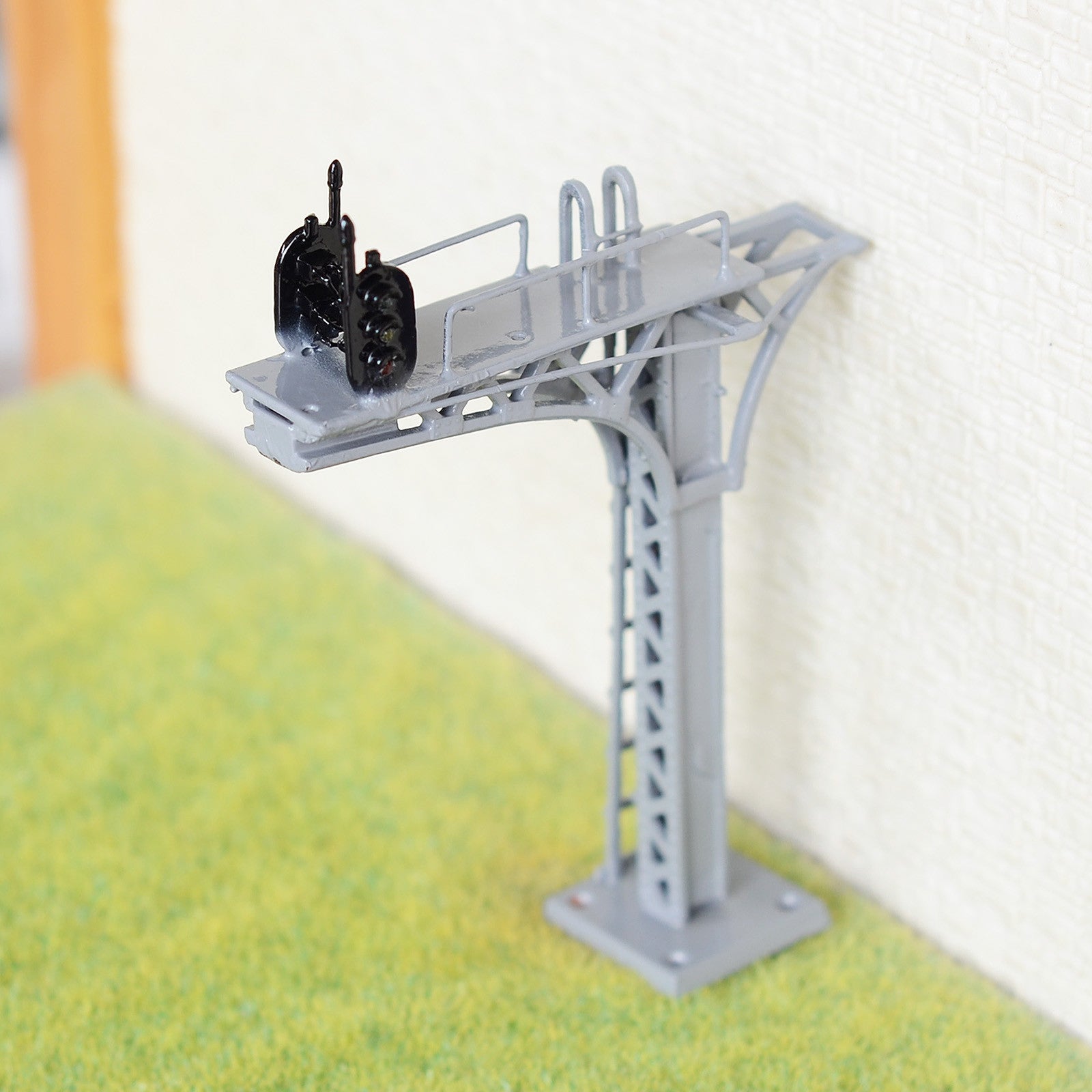 1 x HO / OO scale LED Cantilever Signal Bridge tower 2 direction single Track #G