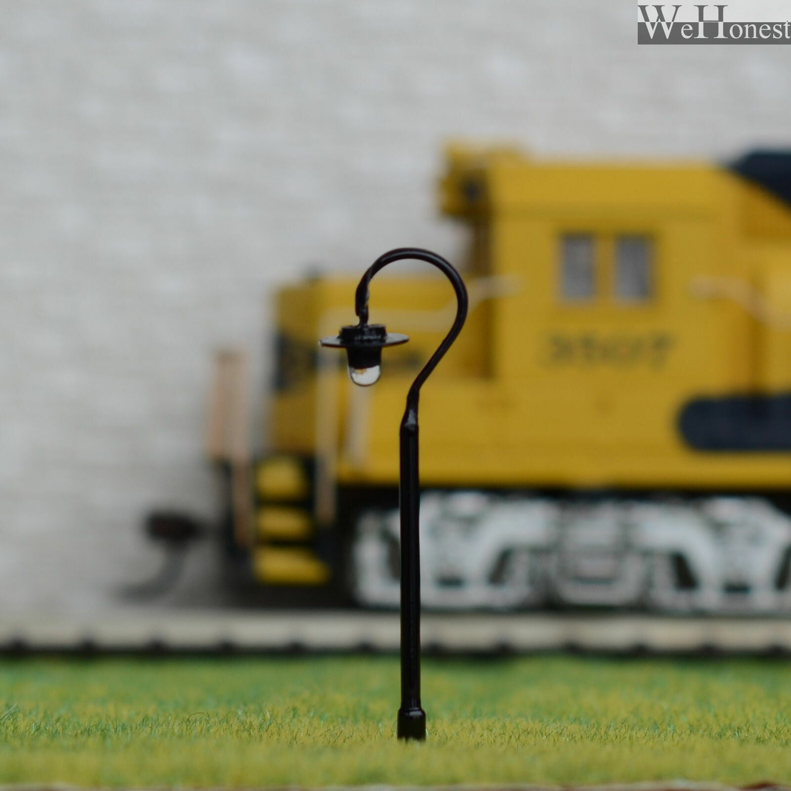 5 x N scale LED street lights model railroad lamp posts garden path lamps #R35N