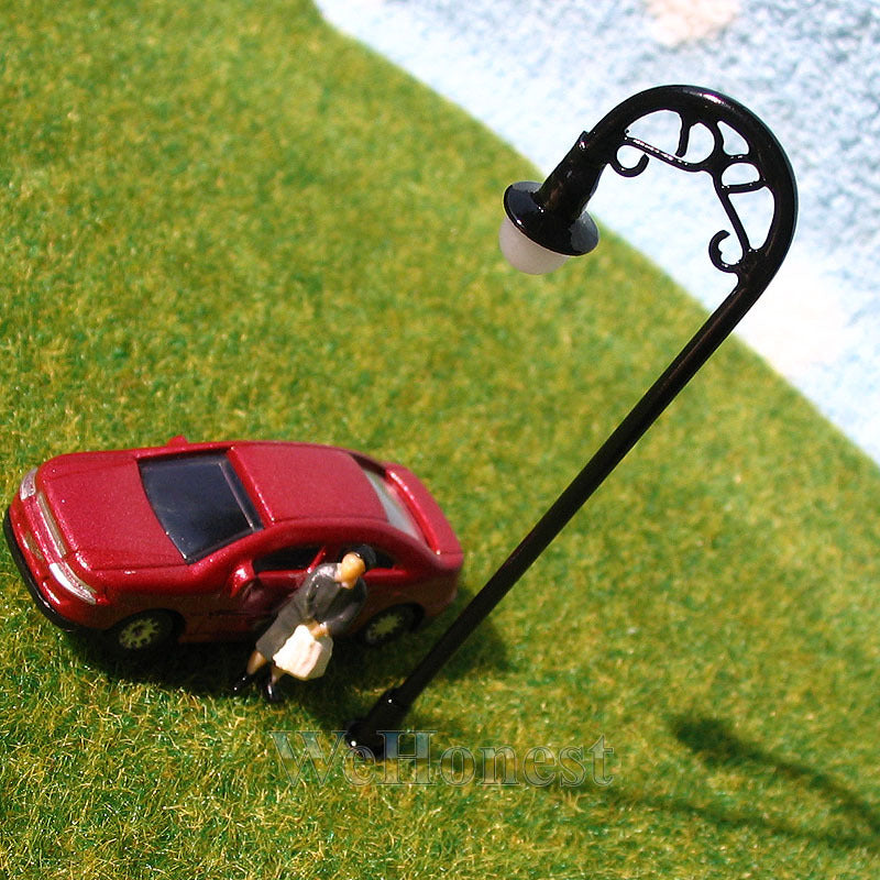 10 x HO OO gauge Model Lampposts 12V street lights #R2