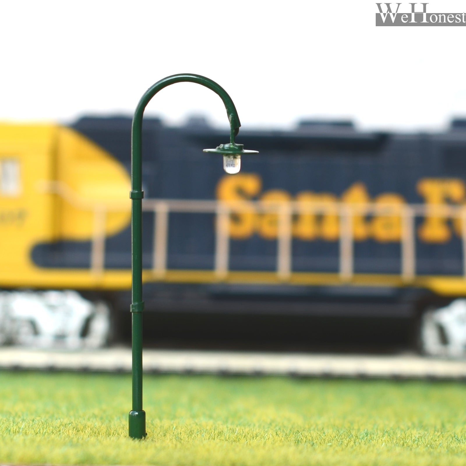 8 x HO OO scale model railroad train Lamps LED Lamp posts street lights #005HO