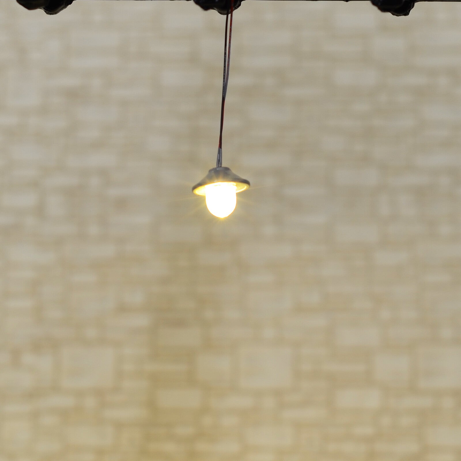 10 x OO / HO scale street light model wall Lamp posts LED ceiling lamps #R66GR
