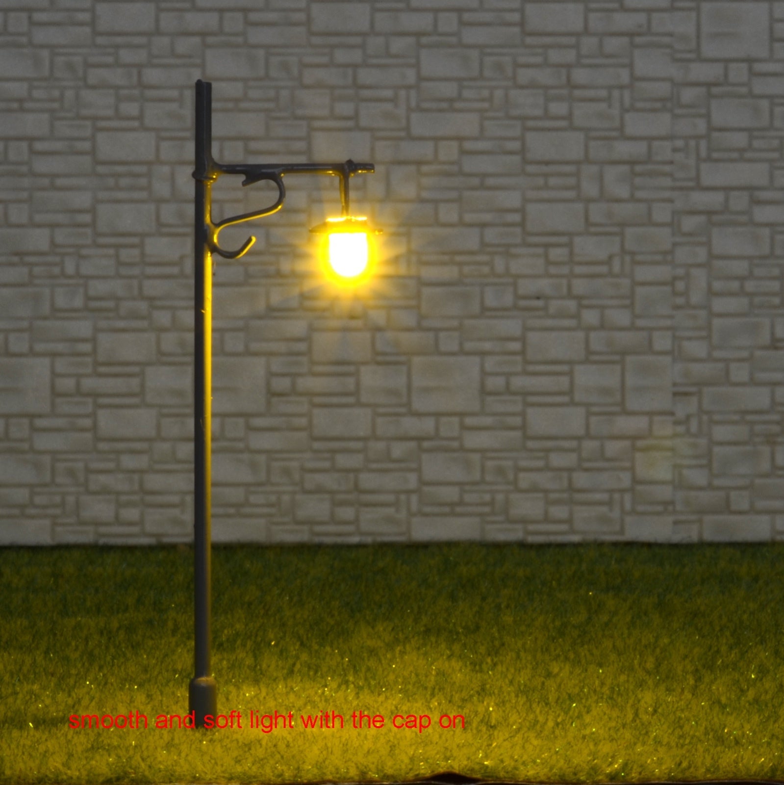 8 x HO OO scale model railroad train street led lights Lamps Lamp posts #R34-7