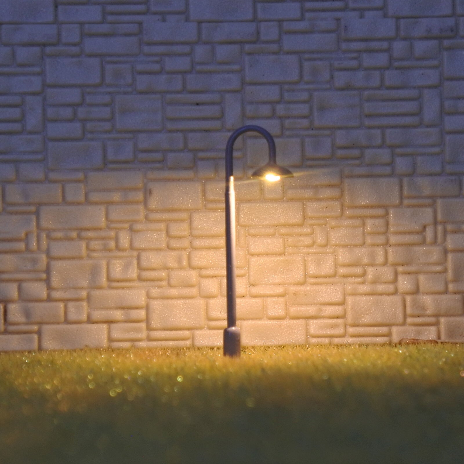 5 x N scale LED street light model train path lamppost station lamp post #705nGR