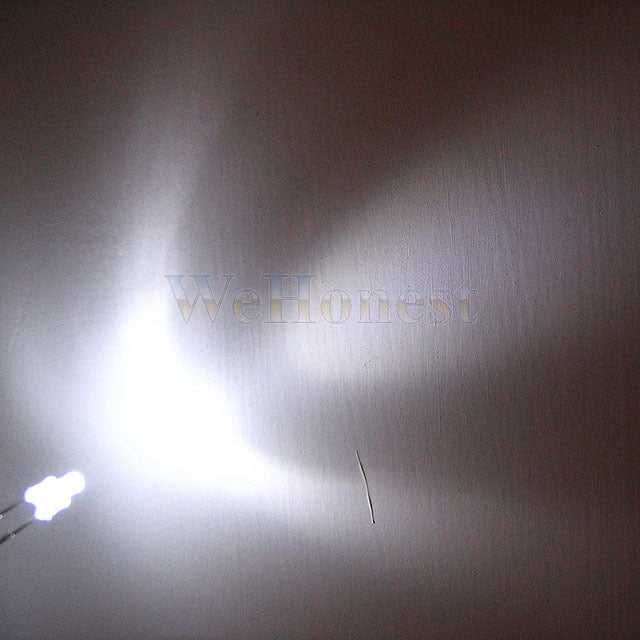 30 pcs Light Emitting Diode LEDs Dia 2mm white Light