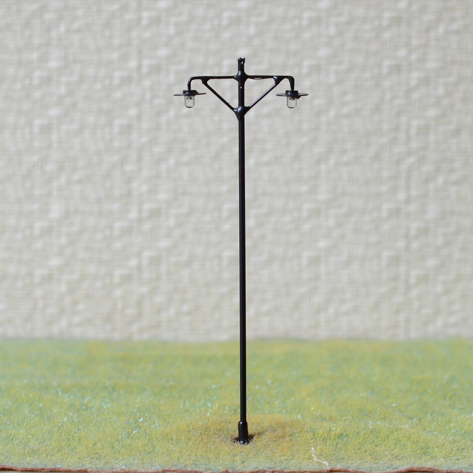 5 x OO / HO scale LED street light railroad path lamp post + resistors #073BL