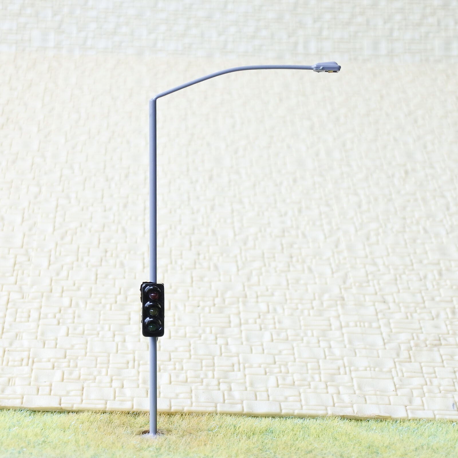 1 x traffic signal with street light HO OO scale model railroad led lamps #colGB