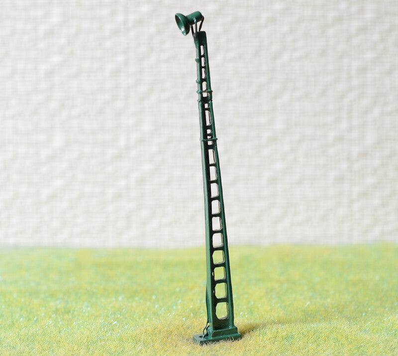 2 x OO / HO scale LED red flashing mast tower light Model spotlight lamp #TL7