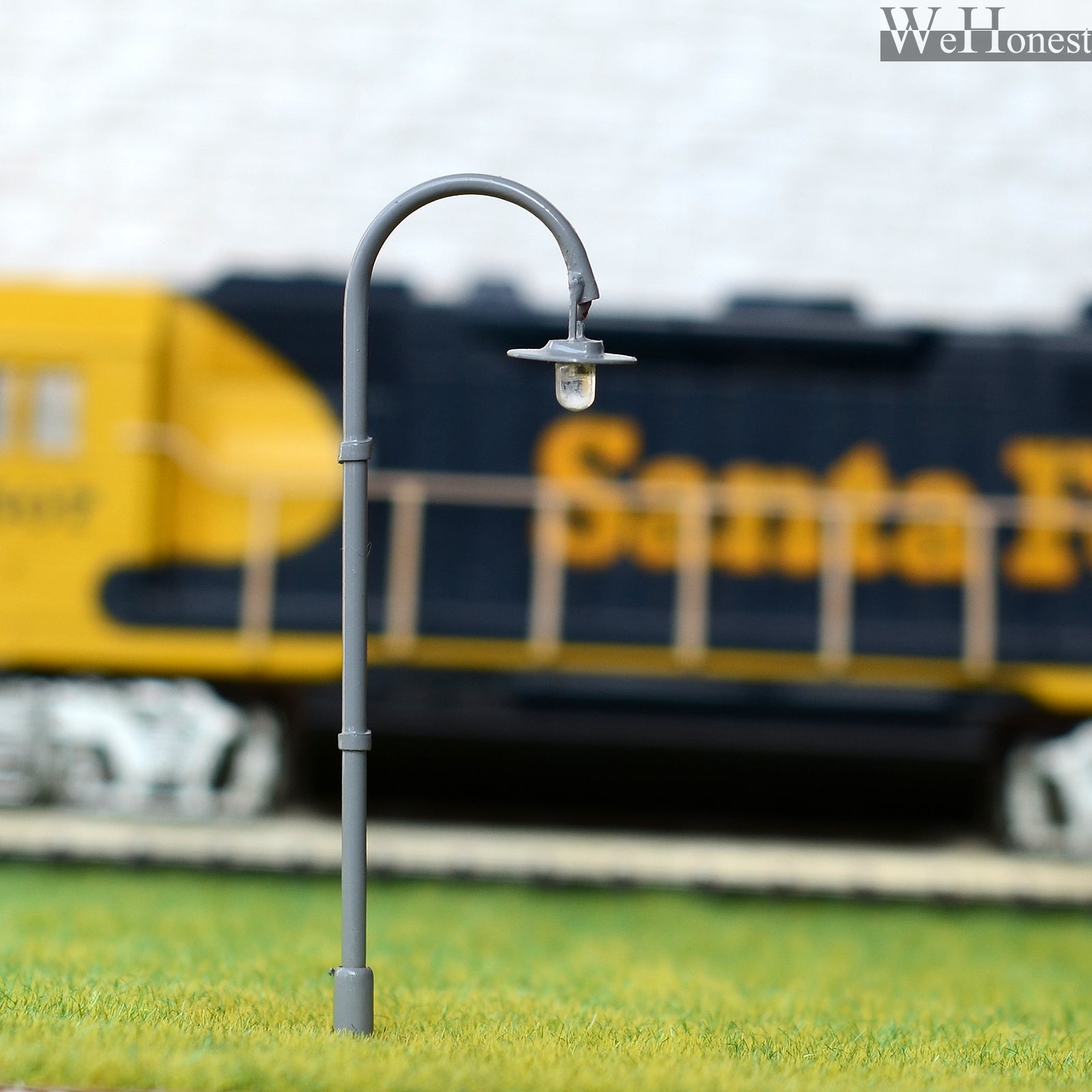 8 x HO OO scale model railroad train Lamps LED Lamp posts street lights #005HO