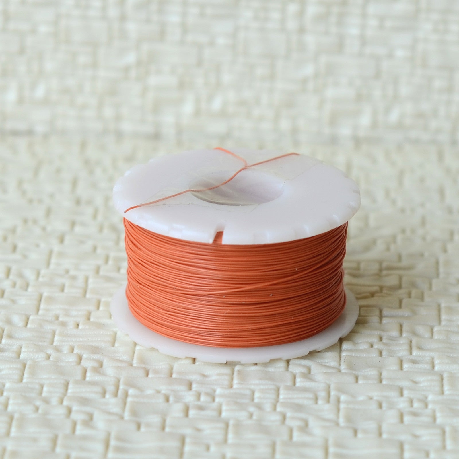 100 meters 7/0.05 ultra slim Dia. 0.28mm 0.011" super thin cable Wire orange