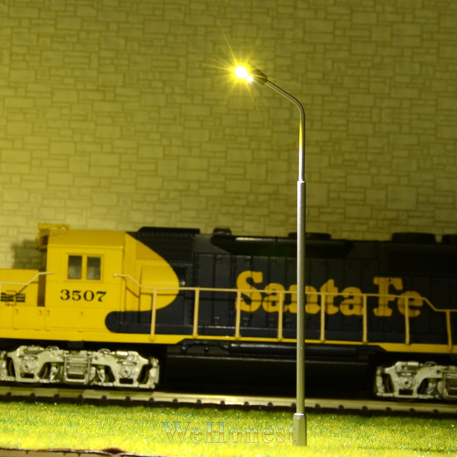 10 x OO / HO scale Model Railroad train Lamp posts Led street light Lamps YD100W