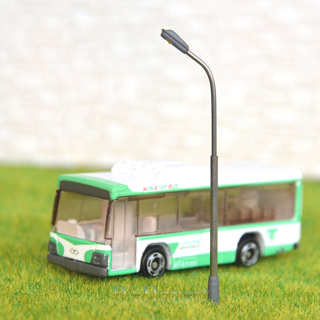 10 pcs N Scale LEDs made Lights height adjustable Long life clear white #QD50C