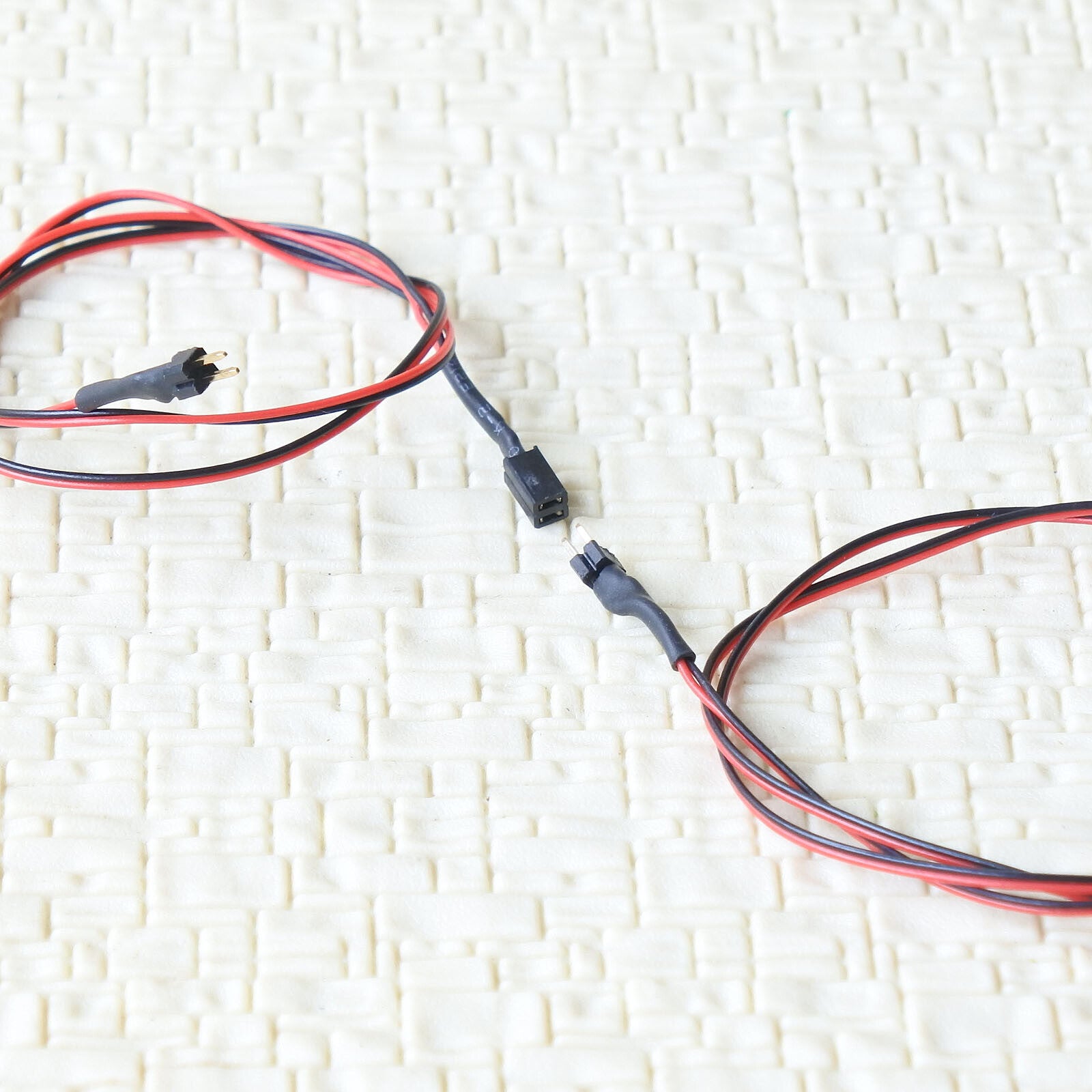 10 x mini-plug kits 2 Pins 1.27mm extending 300mm wires connector N HO light