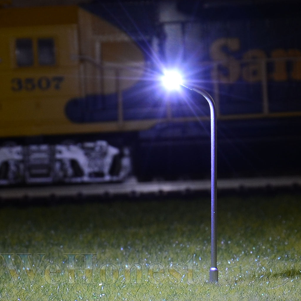 10 x N scale Model Railroad train Lamp posts Led street light Lamps YD50SC