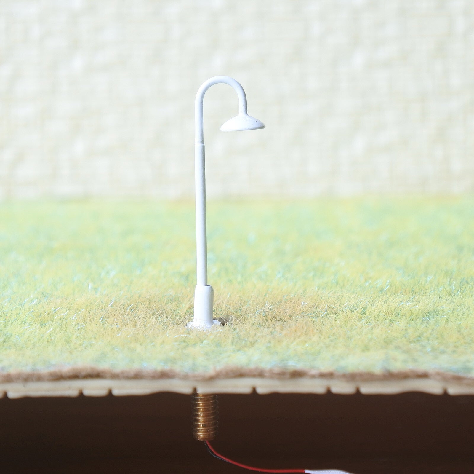 5 x N scale LED street light model train path lamppost station lamp post #705nWH