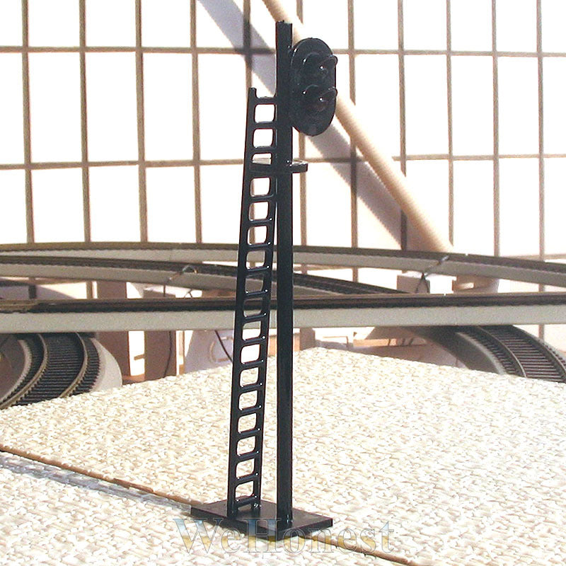 5 pcs O Scale 2 aspects Railway LEDs Signals Green/Red