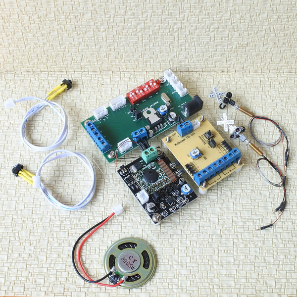 1 set N scale crossing signals + 1 automatic control system sound effect & flash