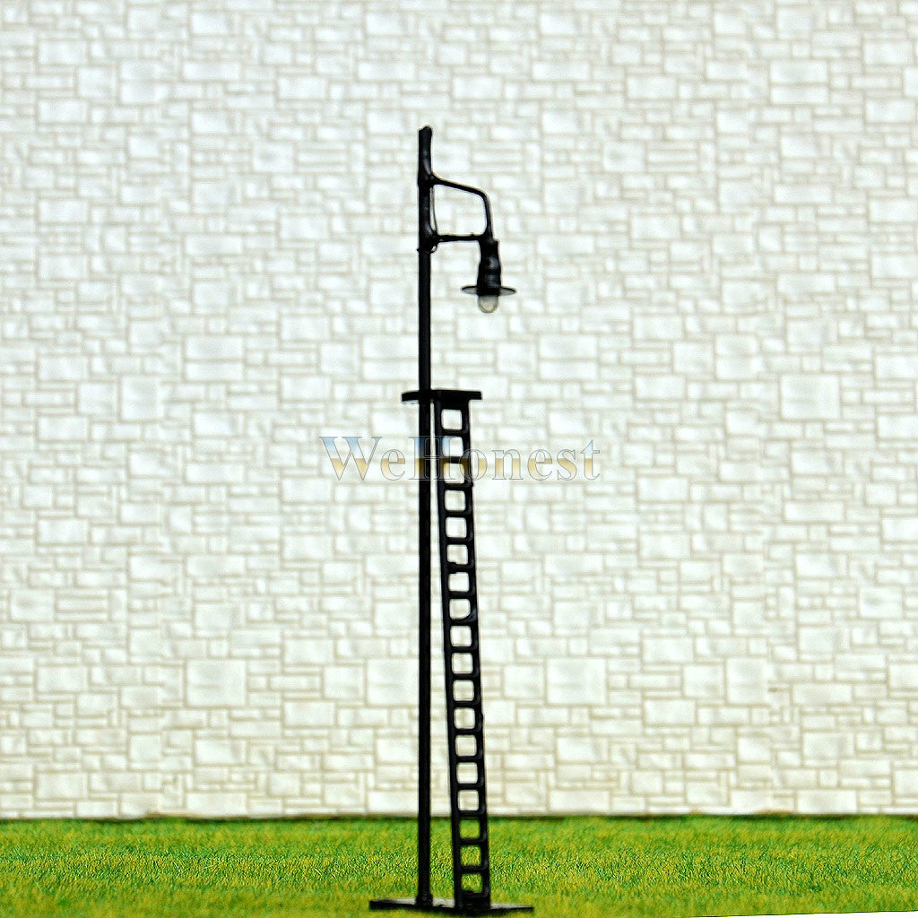5 pcs HO or OO scale Yard Light Model Lamppost street Light layout Lamp #R42-11