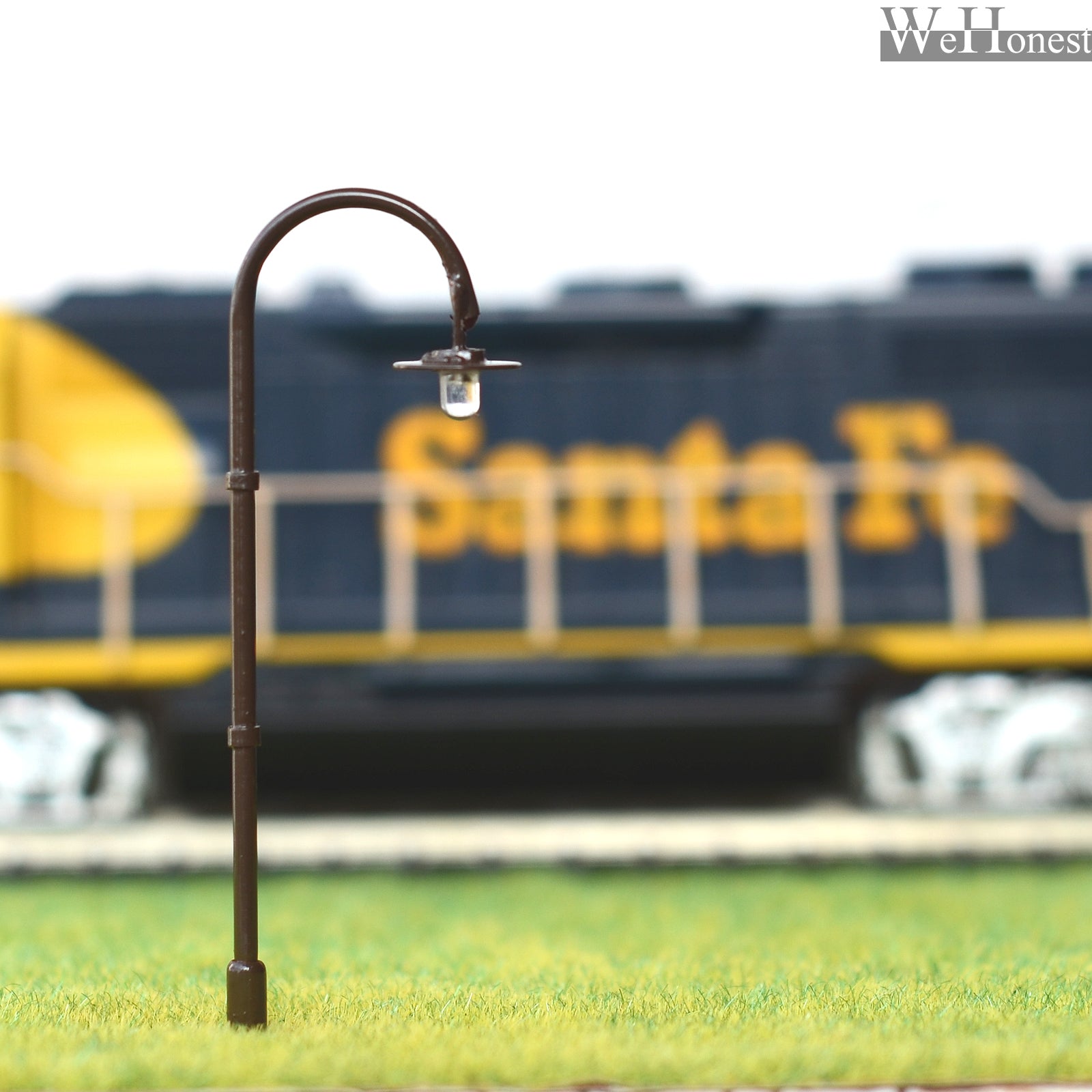 8 x HO OO scale model railroad train Lamps LED Lamp posts street lights #005HO