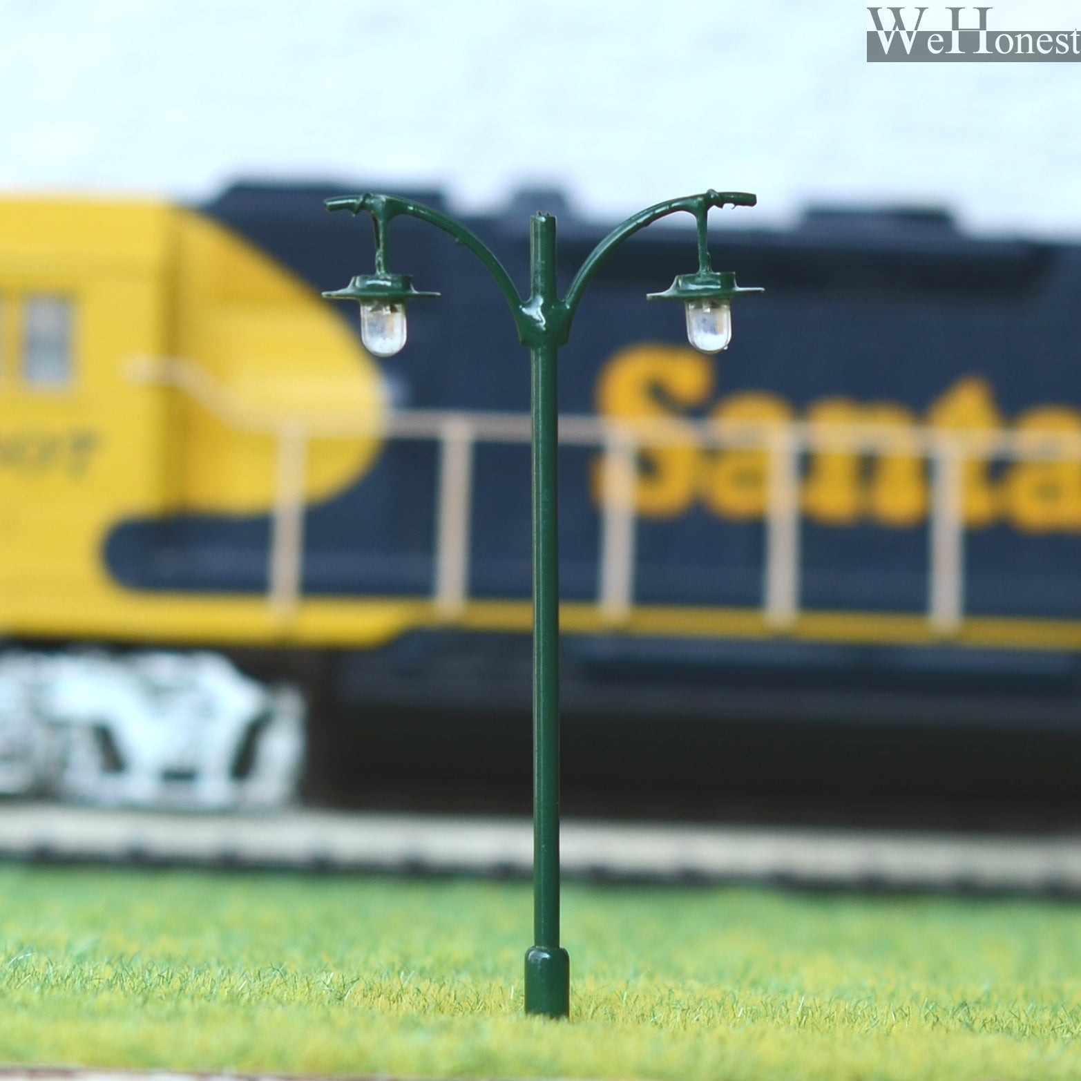 8 x HO OO scale model railroad train street led lights Lamps Lamp posts #511HO