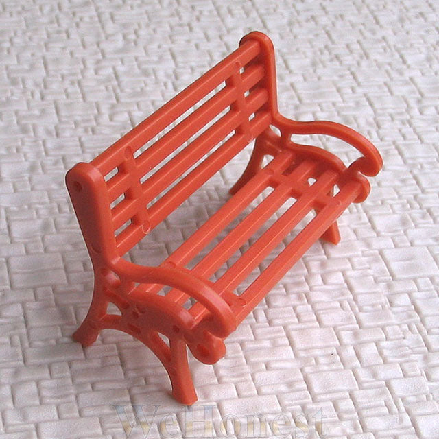 12 pcs G scale 1:24 Park Benches / platform settee #CO